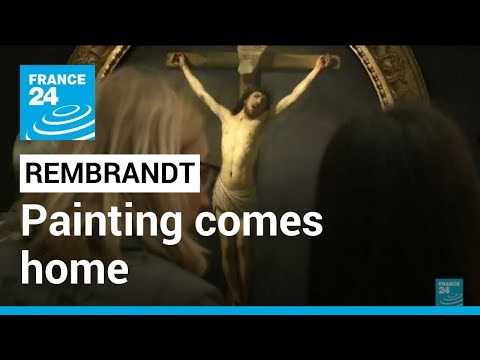 Rembrandt painting comes home: Work by Dutch artist returns to south west French village