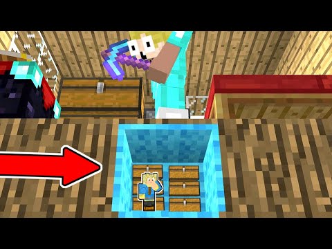 Jeg Bygger MINI HUS i Emils Base!! - Dansk Minecraft