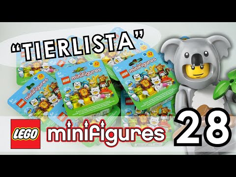 LEGO MINIFIGURKI SERIA 28 - ZWIERZAKI (71051) / UNBOXING & TIERLISTA 🐻