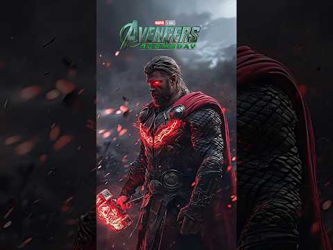 Evil Thor in Avengers Doomsday 😈🔥 Avengers secret wars #shorts