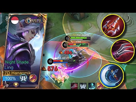 Unstoppable Ling Jungle! Most Effective Build High Damage & Physical Penetration!