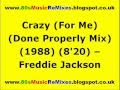 Crazy (For Me) (The Done Properly Mix) - Freddie Jackson | 80s Club Mixes | 80s Club Music