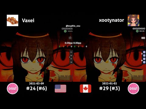 Vaxei vs xootynator | Masa - Kitsune no Yomeiri [Crazy] +(HD)