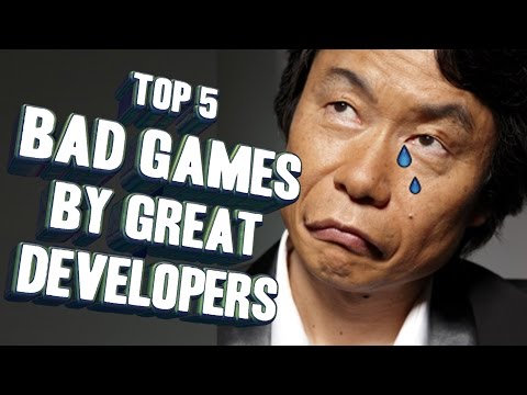 Top 5 - Bad games made by great developers