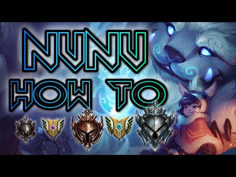 How to Escape Iron and Bronze or Low Elo Entirely, with Nunu & Willump Jungler - League of Legends