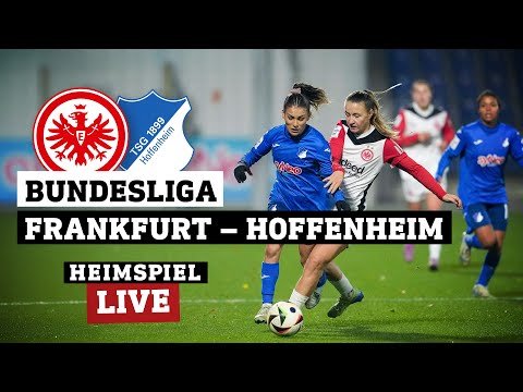 Frauen Bundesliga: Eintracht Frankfurt  - TSG Hoffenheim live | heimspiel  live | 04.05.2025