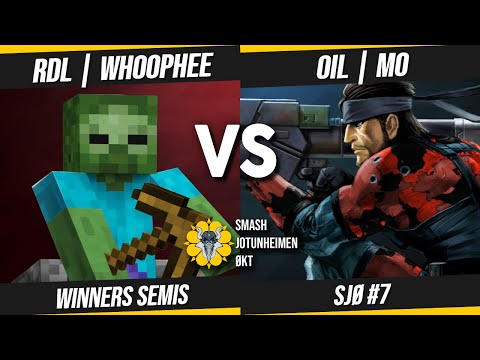 SJØ #7 Ultimate Winners Semis // RDL | Whoophee (Steve/Wario) VS OIL | Mo (Snake)