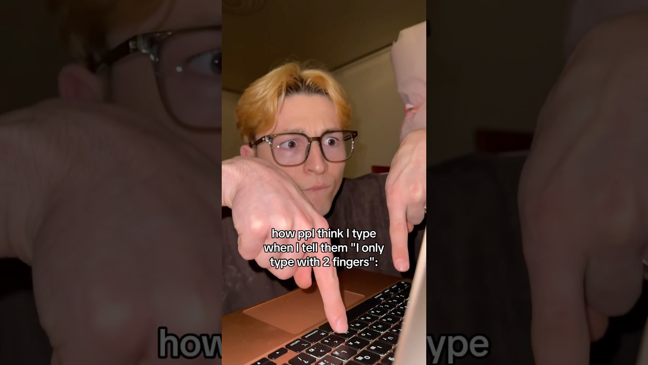 Typing With 2 Fingers⌨️