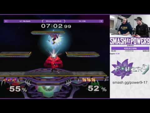S@P9 #17 G2 | Westballz (Falco) VS TA | CDK (Fox) SSBM Winners Semis