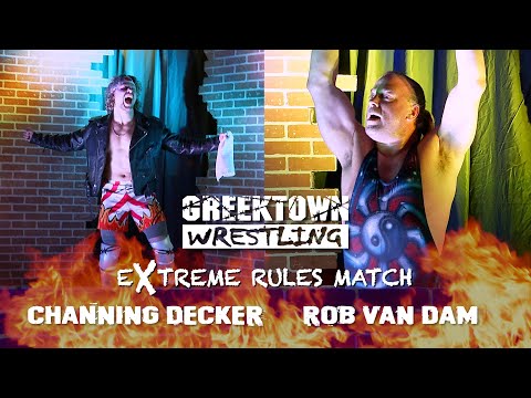 [Free Match] Rob Van Dam vs Channing Decker *Extreme Rules Match* at Greektown Wrestling
