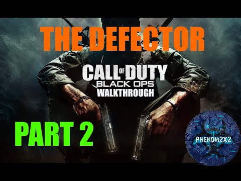 Call Of Duty: Black Ops Walkthrough - The Defector Part 2