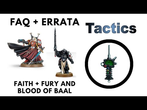 FAQ + Errata for Faith and Fury + Blood of Baal - Review and Thoughts for Psychic Awakening