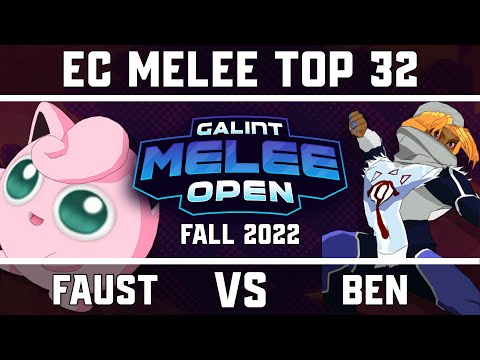 Faust (Jigglypuff) vs Ben (Sheik) - East Coast Melee Top 32 - GMO Fall '22
