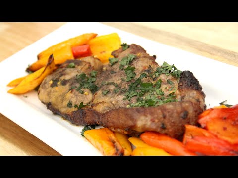 Easy Air Fryer Pork Shoulder Steak