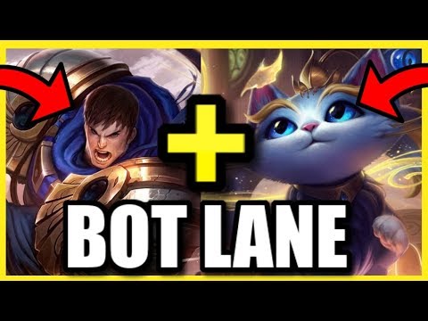NOT EVEN PROS CAN BEAT THIS GAREN+YUUMI BOTLANE STRAT! THE *MOST* BROKEN COMBO! (As seen in LEC!)