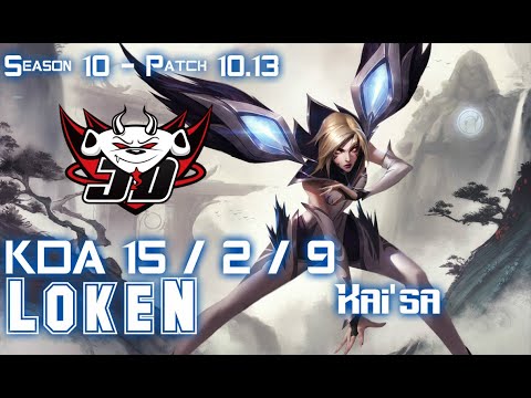 JDG LokeN KAI'SA vs MISS FORTUNE ADC - Patch 10.13 KR Ranked