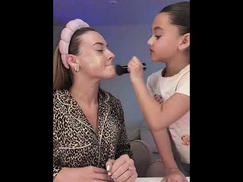 5 Year Old Did Her Sister's Makeup 💄✨