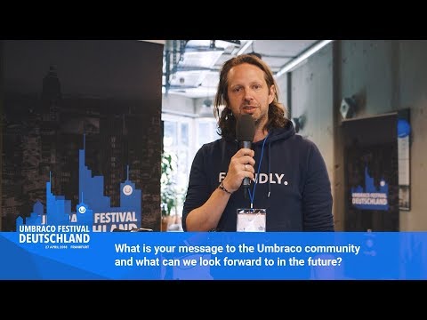 Interview with Niels Hartvig – Umbraco-Festival Deutschland 2018