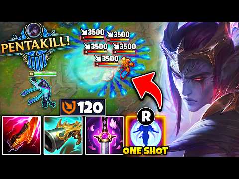 I broke the Lethality Record with this OP Aphelios strategy (PENTAKILL WITH ULT)