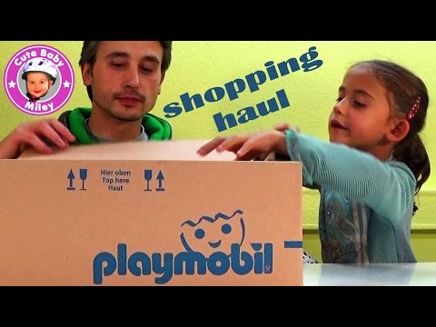 Playmobil Shopping Haul - unser Einkauf direkt bei Playmobil - Kinderkanal