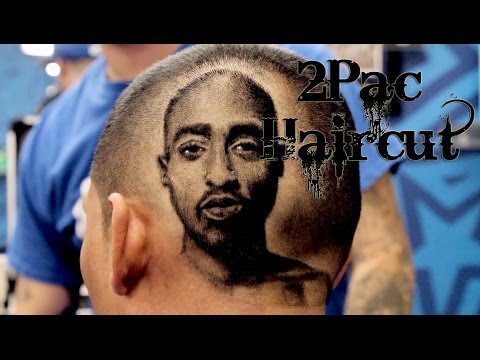 2Pac Haircut
