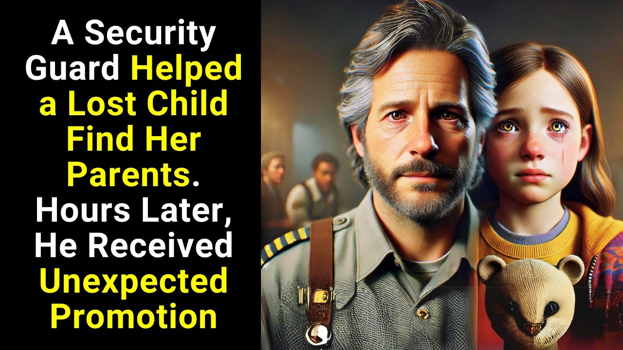 A Security Guard Helped a Lost Child Find Her Parents. Later, He Received an Unexpected Promotion