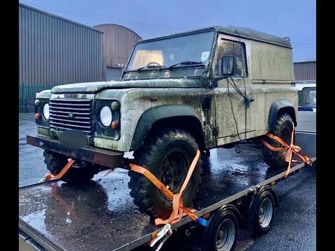 Land rover defender 90 200tdi rebuild - strip down and disassembly after abandoned for 10 years.