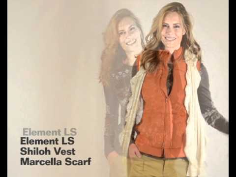 Aventura Clothing Fall 2012 • Element LS, Shiloh Vest, Mariah Pants, Marcella Scarf