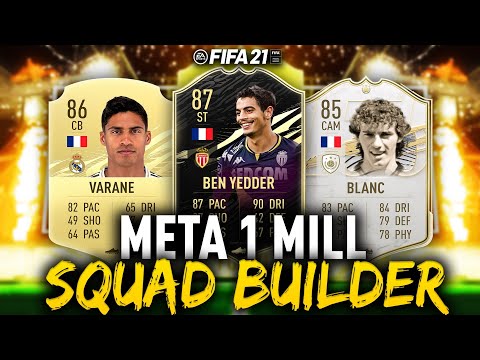 MOST META 1 MILLION COIN SQUAD BUILDER ON FIFA 21!! #FIFA21​​​​​​​​​​ ULTIMATE TEAM