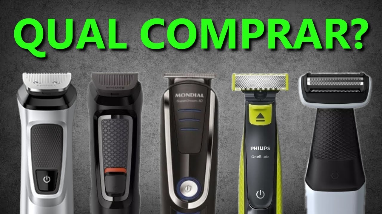 APARADOR DE PELOS MASCULINO | Multigroom, BodyGroom, OneBlade