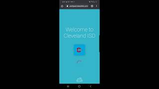 Accessing C.I.S.D. ClassLink on your phone using Google Chrome - English