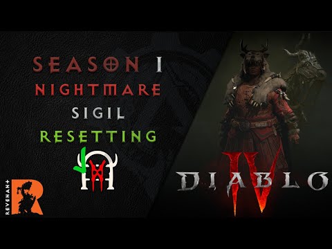 Diablo 4 - Season 1 - Nightmare Dungeon Sigils Reset Farming Glitch