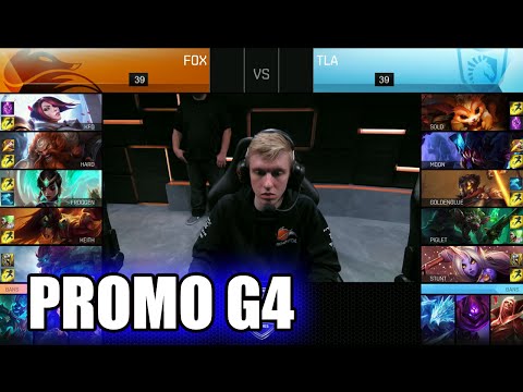 Echo Fox vs Team Liquid Academy | Game 4 S7 NA LCS Spring 2017 Promotion Tournament | FOX vs TLA G4