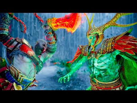 Realm Shifting Kratos DESTROYS KING HROLF KRAKI - God Of War Ragnarok (GMGOW)