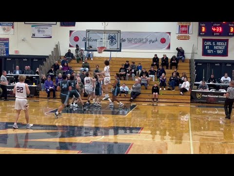 Casey-Westfield Nolan Clement with the steal and bucket vs. Shakamak