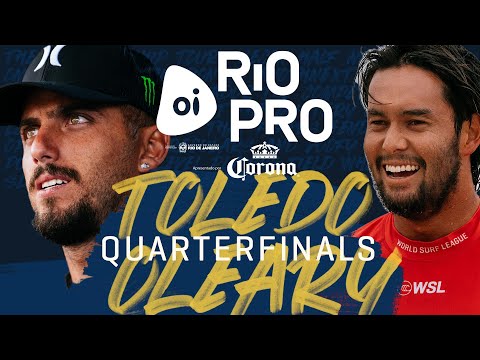 Filipe Toledo vs Connor O'Leary | Oi Rio Pro - Quarterfinals Heat Replay