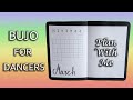 March 2020 Plan With Me Bullet Journal For Dancers