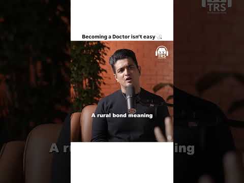 Thumbnail for Why is Being a Doctor so Difficult? | Abhijeet Kaji #shorts
