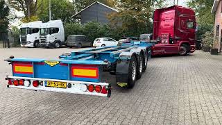 Полуприцеп контейнеровоз Broshuis 3UCC-39/45 2x20/30/40/45 FT Multi Liftas SAF Schijfremmen | Изображение 2 - Autoline