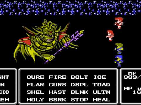 Final Fantasy II - Power of the Blood Sword against the Emperor