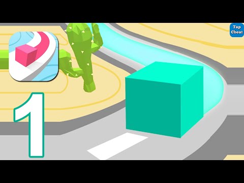 Colour Adventure: Draw the Path - Gameplay Walkthrough Part 1 All Levels 1 - 12 (iOS, Android) - YouTube