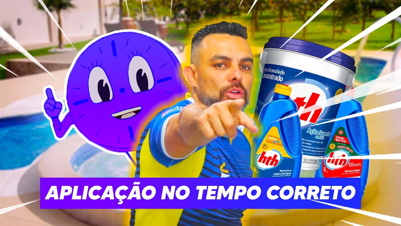 TEMPO DE APLICAÇÃO DE PRODUTOS - Etapas De Como Limpar A Piscina: Ph, Cloro, Clarificante, Algicida