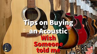 Which Acoustic Guitar is for You : Tips on Types