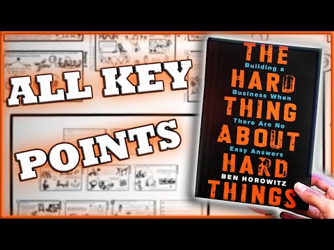 Book Summary : The Hard Thing About Hard Things - Ben Horowitz
