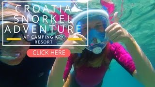 LifeinourVan go Snorkelling in Croatia