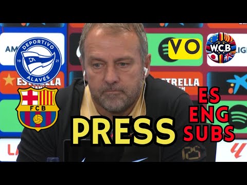 FLICK PRENSA FC BARCELONA VS ALAVES ( ORIGINAL VERSION ) LA LIGA J9 | ES + ENG SUBS