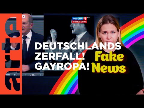 Germany from the perspective of Russian propaganda | Fake News | ARTE