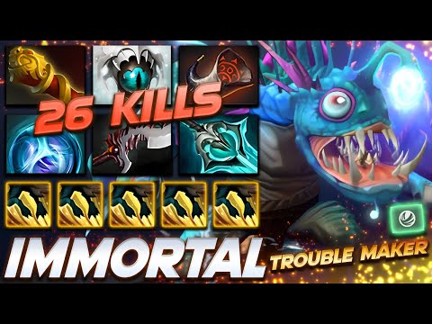 Slark 26 Frags Immortal Monster - Dota 2 Pro Gameplay [Watch & Learn]
