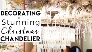 Christmas Decorations | DIY  Chandelier | Day 13 of 25 Days of Christmas!
