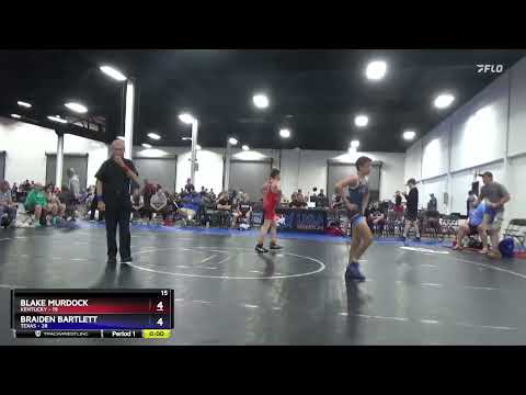102 Lbs Round 1 (6 Team) - Blake Murdock, Kentucky Vs Braiden Bartlett, Texas 283c